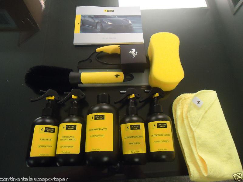 Authentic ferrari car care kit   70002173