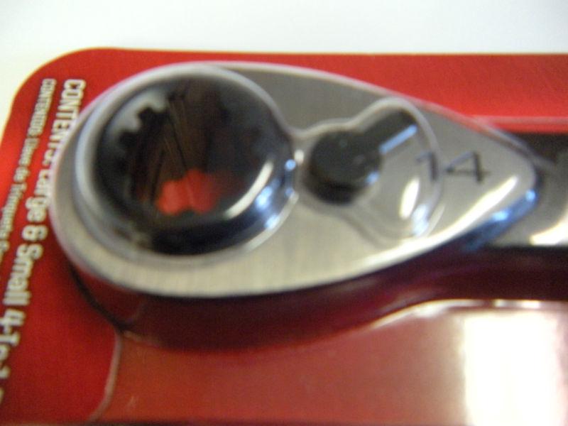 Craftsman 2 Piece 4-IN-1 Inch Universal Ratcheting Wrench Set Metric NEW FREE SH, US $29.00, image 5