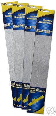 Titan adhesive back wet/dry sandpaper 320 grit 51320