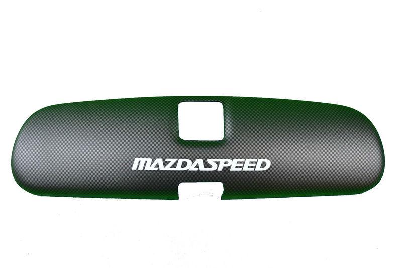 Mazda mx-5 rear view mirror cover mazdaspeed carbon fiber ne51v1450f 2006 - 2012