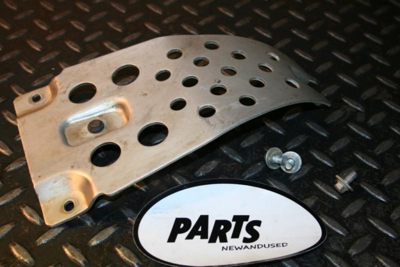 2005 kawasaki kx250f kx 250f factory skid plate with bolts 