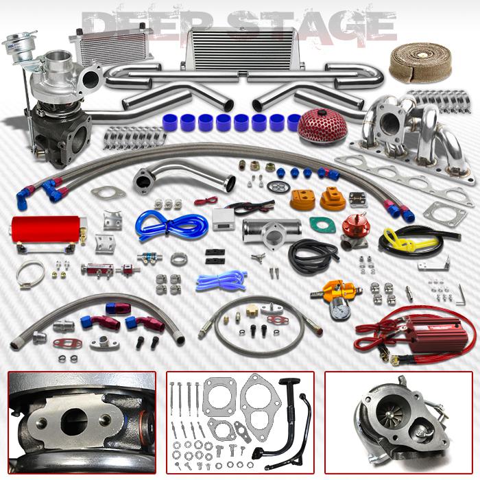 Td05 dsm 1g 20pc turbo kit w/intercooler+wastegate+manifold 90-94 eclipse 4g63