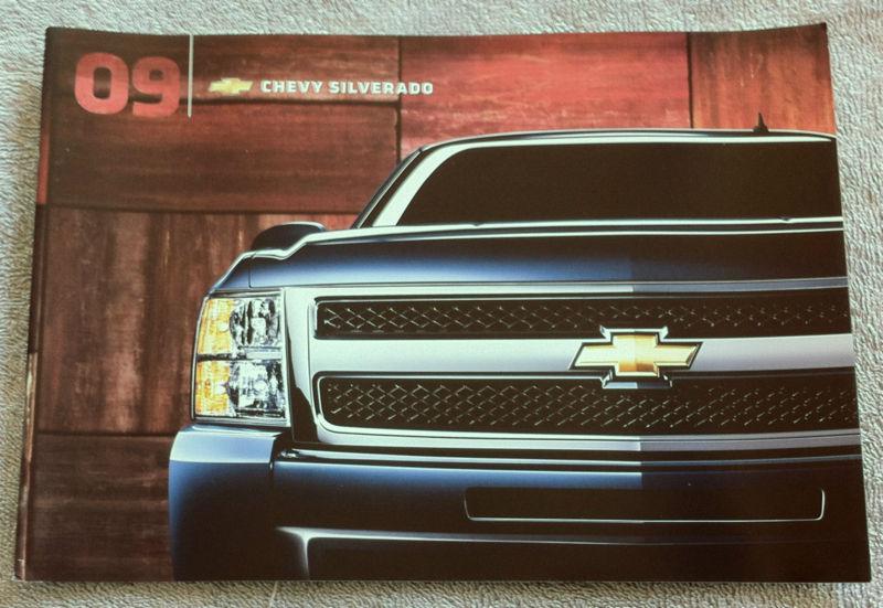 2009 chevrolet silverado sales brochure 