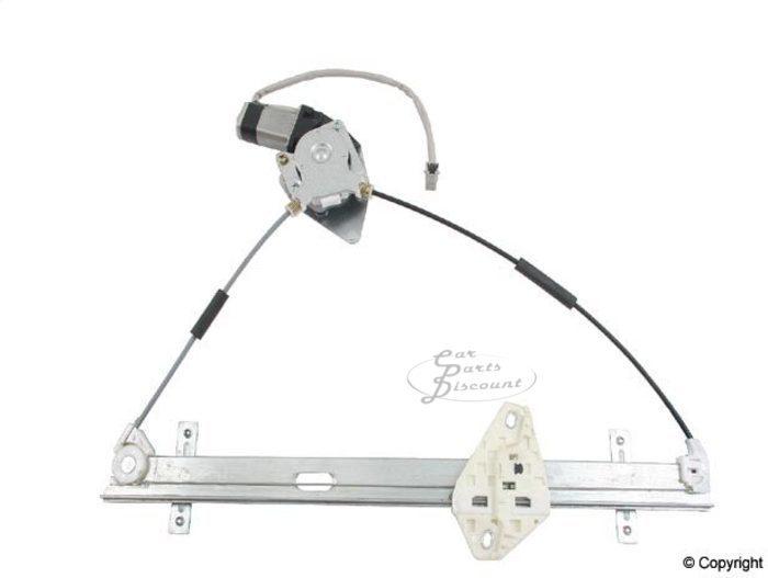 Replacement power window motor and regulator assembly