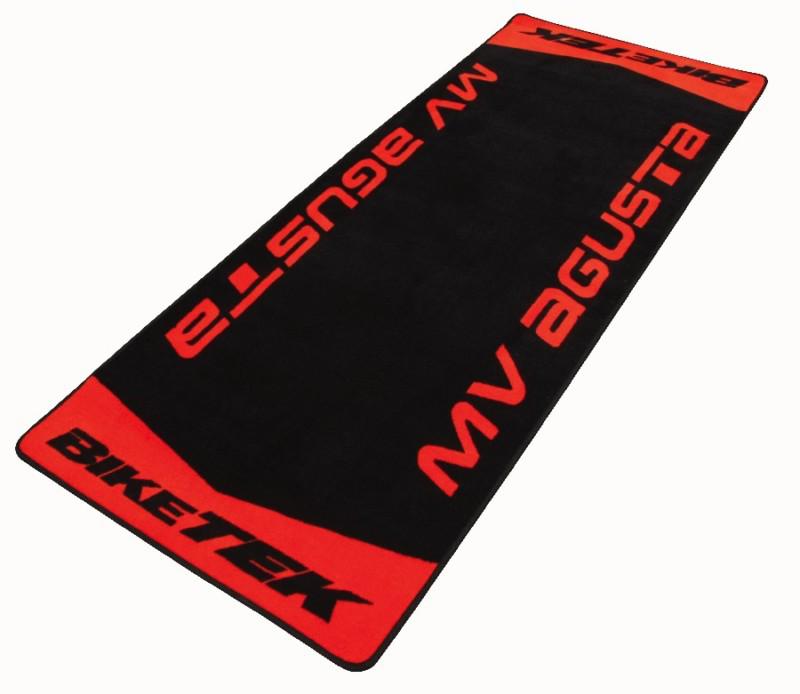 New biketek mv agusta service maintenance work logo garage mat