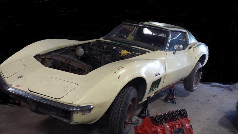 1968 CHEVY CORVETTE CHEVROLET L79 STINGRAY 327 C3 right rear bumper, US $85.00, image 6