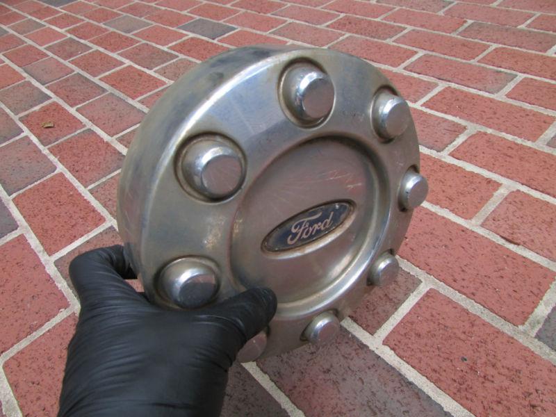 #321 ford f250 f350 excursion 8 lug oem center wheel cover piece hub cap hubcap