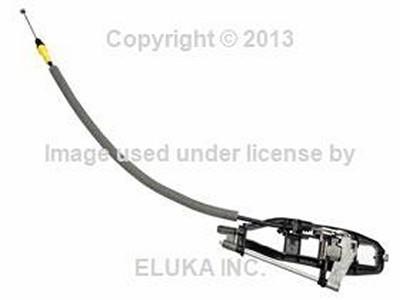 Bmw genuine outside door handle carrier front left e46 51 21 7 044 839