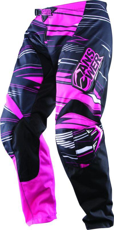 Answer a13 syncron motocross motorcycle women's pants pink size 6