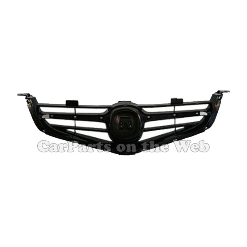 New 2004-2005 acura tsx plastic grille assembly black factory style ac1200110