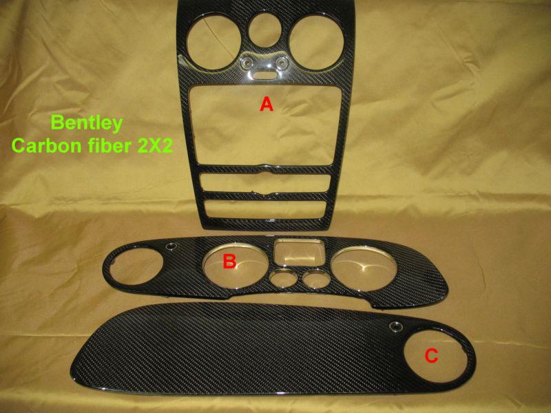 2004-2011 bentley  gt, gtc carbon fiber  (3 pieces)  with lower cost