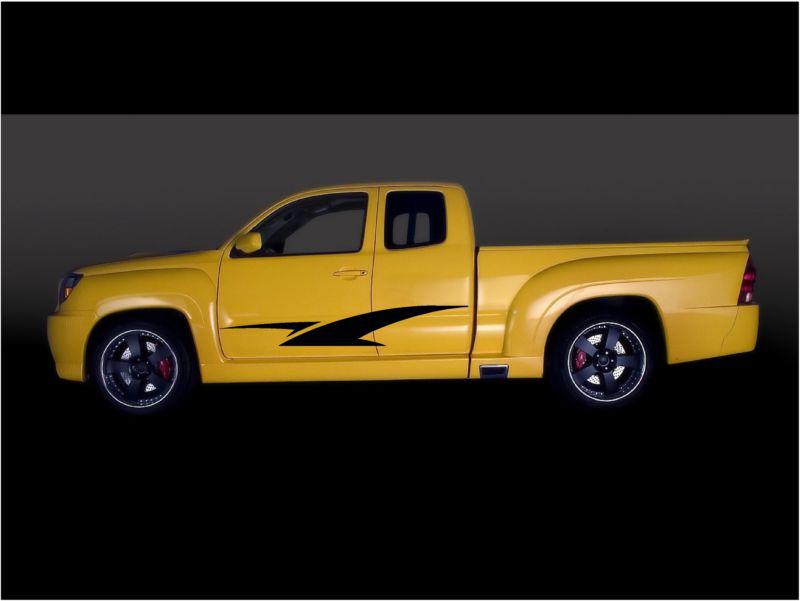 Car truck side decals stripes vinyl cut vehicle graphics 6ft and up #344