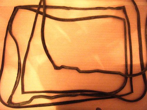 W108 MERCEDES W109 SEL NEW NOS DOOR SEALS (LONG VERSION), US $150.00, image 5