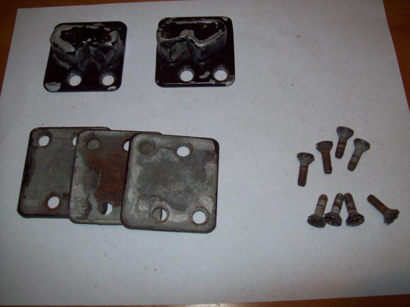 46 47 48 chrysler dodge desoto club business coupe door latch strikers catches