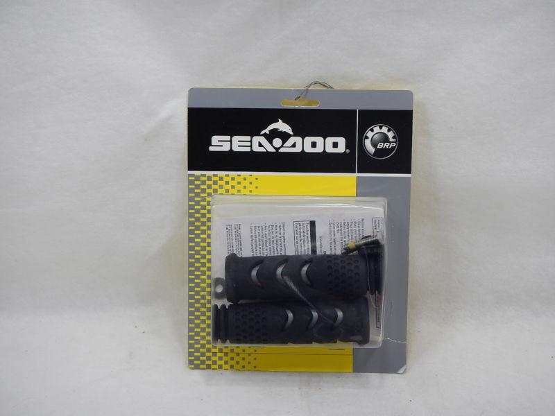 Brp 295500980 grips silver/black *new