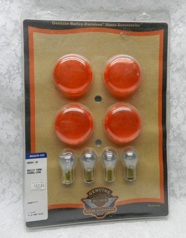 Purchase HARLEY DAVIDSON MULTI FIT BULLET TURN SIGNAL LENS & 4 LIGHT