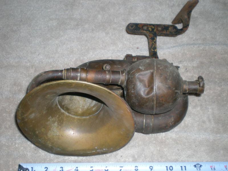 Antique Brass Horn - Possible Carbide - 1900's - 1920's - Unknown Manufacturer , US $199.99, image 5