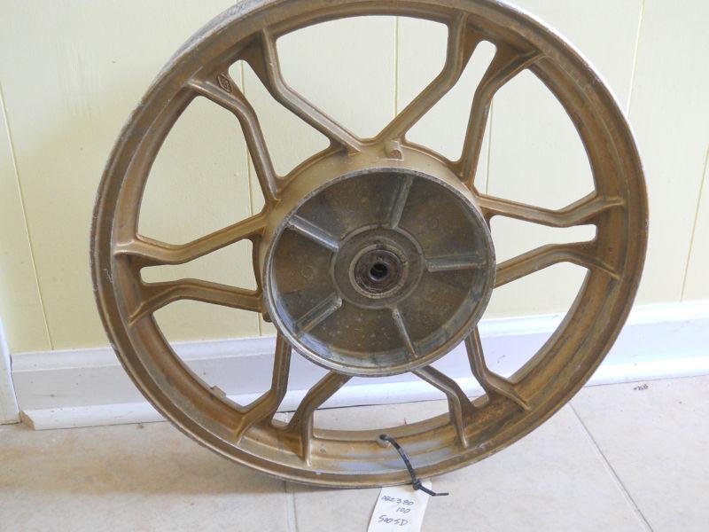 Ducati rims  2 (f/r) sd500: front with rotors, rear bare