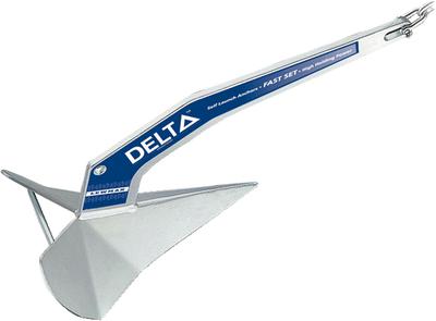 Lewmar # 57404 - delta<sup>tm</sup> fast set galvanized anchor
