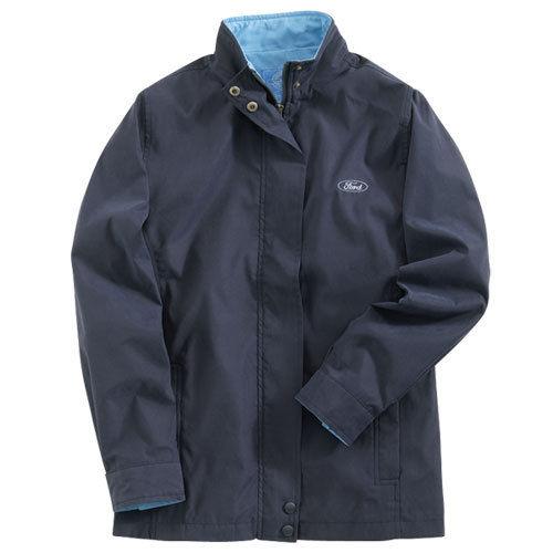 New ford motor company size choice small medium or large microfiber blue jacket!