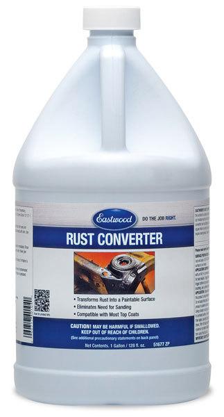 Eastwood rust converter gallon - prevent & stop rusting