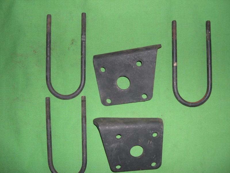 MGA REAR LEAF SPRING MOUNTING LINK PLATES AND 3 U-BOLTS, US $18.50, image 2