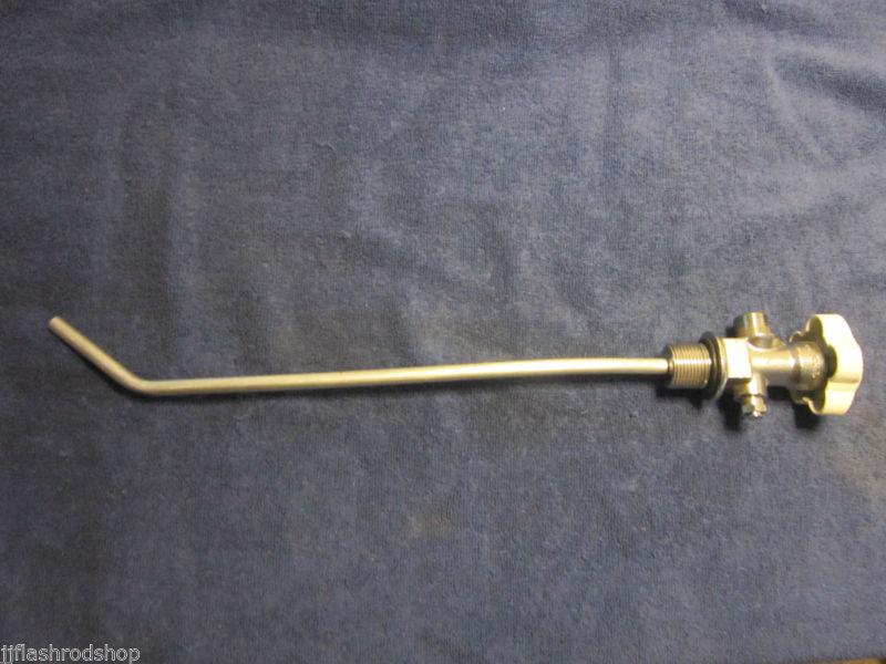 Nx high flow nitrous bottle valve w/ siphon tube, nice