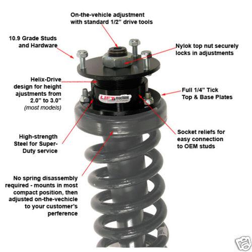 ProRyde Lift Machine Z71 SILVERADO 1500 Front & Rear Lift Kit 2WD 4x4 GMC SIERRA, US $275.95, image 2