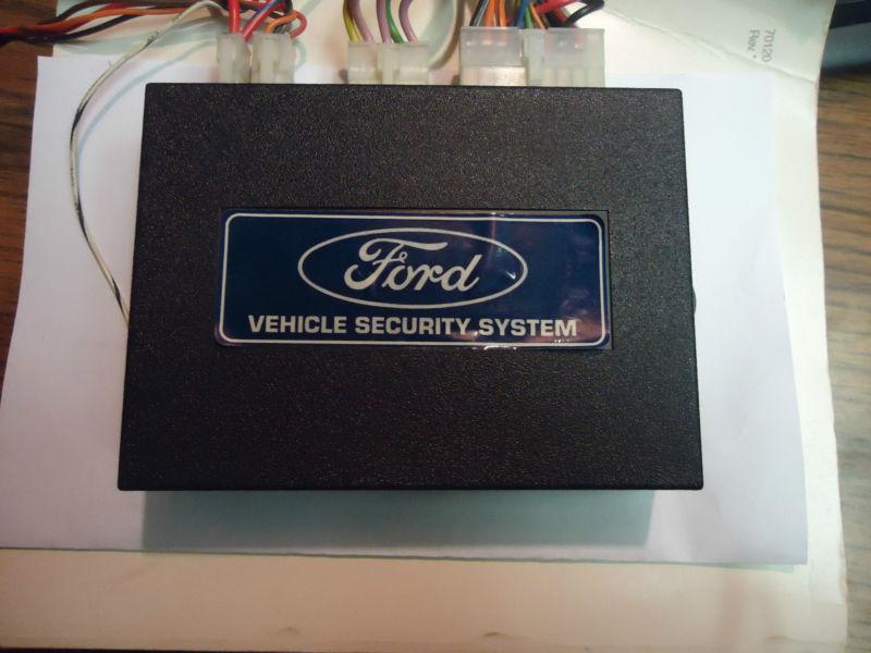 Ford vehicle security system alarm factory