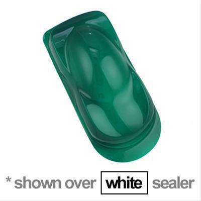 Auto air colors 4200 transparent paint water based acrylic jade green 4 oz