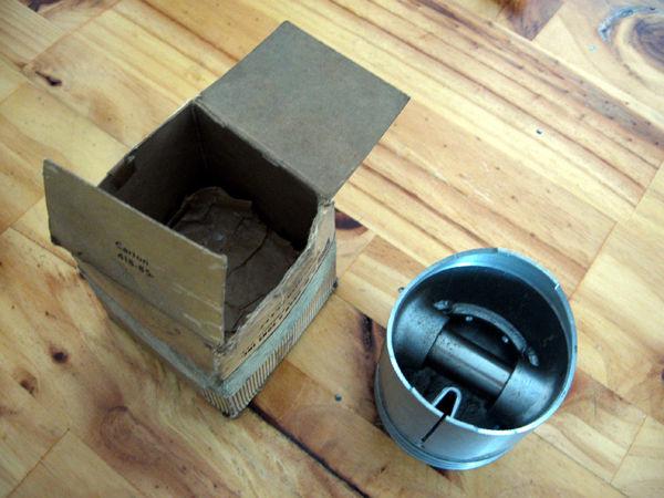 Onan piston head no rings new old stock