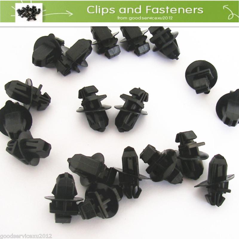 25 pcs 2000-on lexus 75393-60030 fender moulding nylon clips retainer fastener