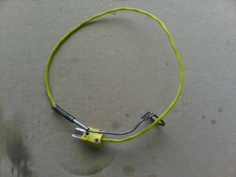 Mychron 3 or 4 cylinder head temperature gauge with patch cable. 