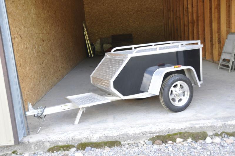 Aluma mctxl pull behind motorcycle trailer