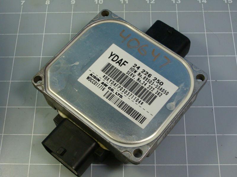 02 03 saturn vue transmission computer module tcu tcm 24222362 ydaf 24226250