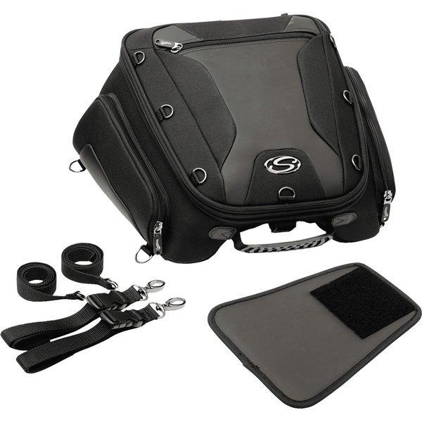 Black saddlemen ts1450r tunnel tail bag