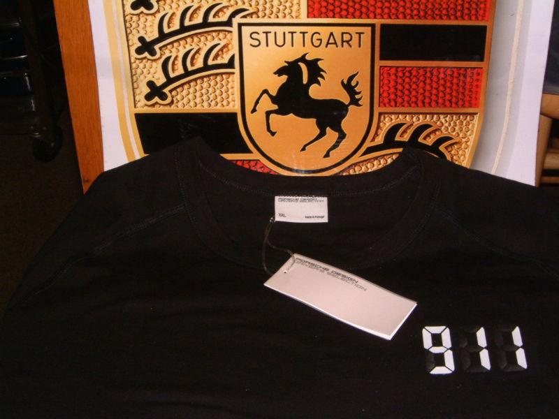 Porsche design driver's selection nos racing 911 l/sleeved t-shirt usa size xxl