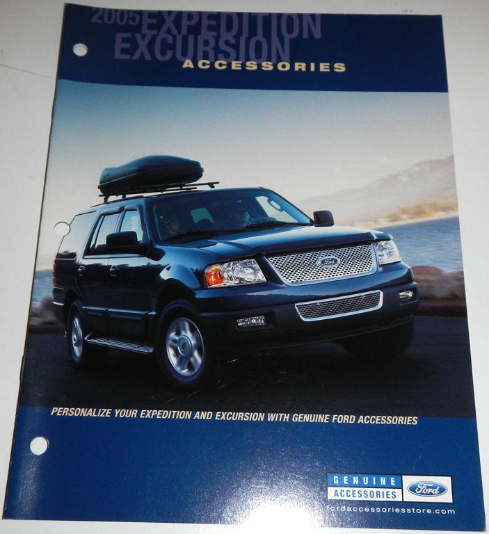 Purchase 2005 FORD EXPEDITION EXCURSION ACCESSORIES BROCHURE in Clawson