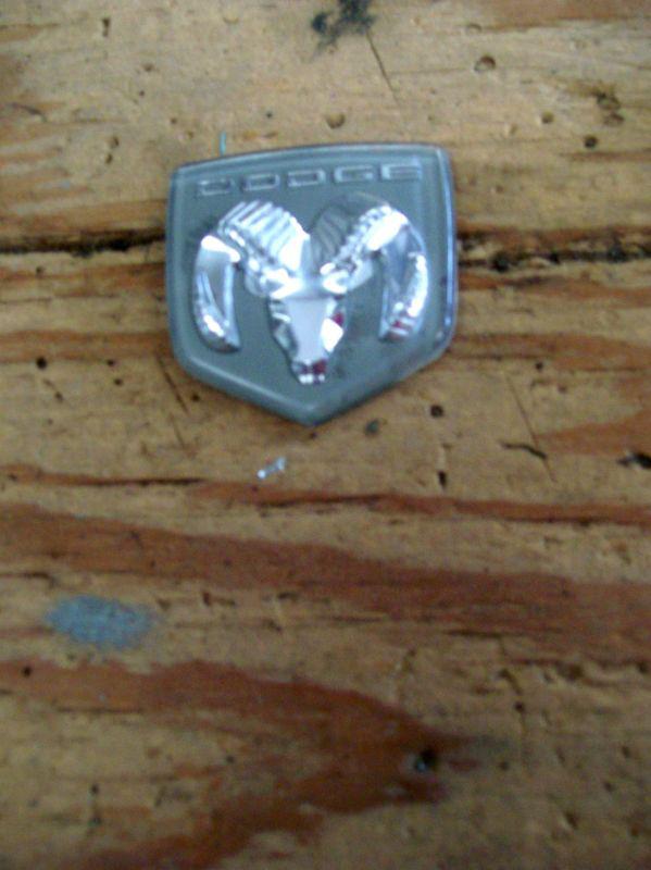 Dodge ram plastic car hood ornament emblem  g/c g/color