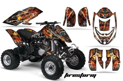 Amr graphic decal kit canam bombardier ds650 x/racer fs