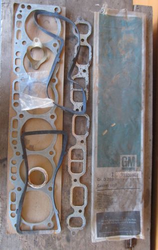Nos 1970&#039;s 1960&#039;s gm chevrolet head gasket set partial 6 cylinder chevy