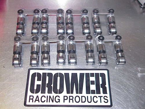 16 crower cams hi-seat solid roller lifters 842" for sb chevy w/hippo 66275h ju1