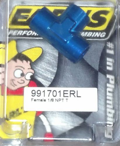 Earl's performance plumbing 991701erl 1/8" npt female t
