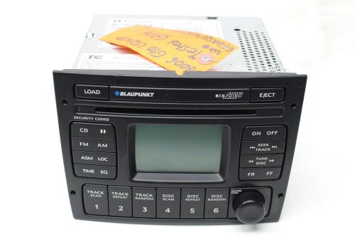 04-06 gto 6 disc cd player radio blaupunkt used oem works 92189408