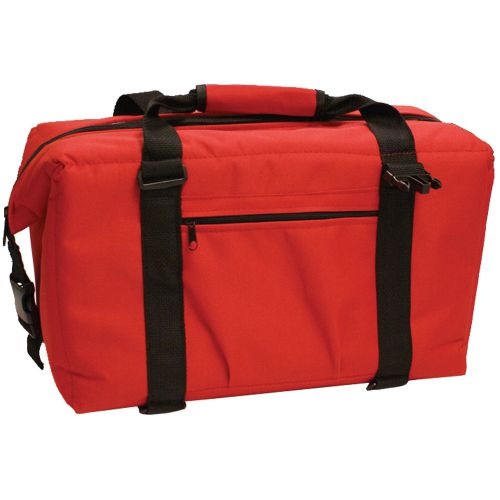 Norchill 9000.60 48 can soft sided hot/cold cooler bag - red