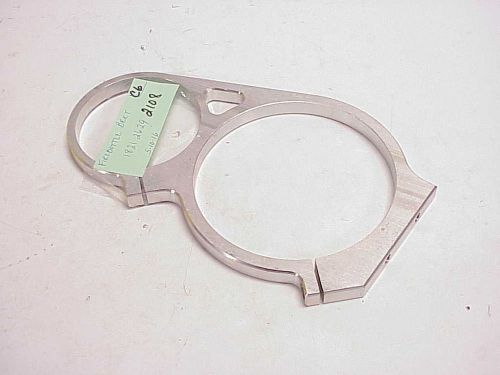Billet aluminum firebottle clamp bracket base 5-1/4&#034; &amp; 3-1/2&#034; i.d. nascar  c6