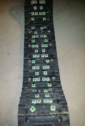 Arctic cat firecat sabercat 13.5x128x1 track 1602-502 studded blem snowmobile