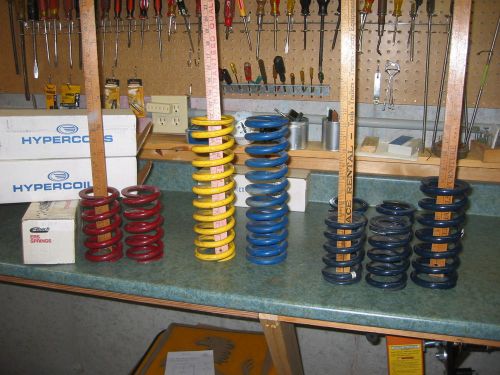 Coil over race car springs for sale