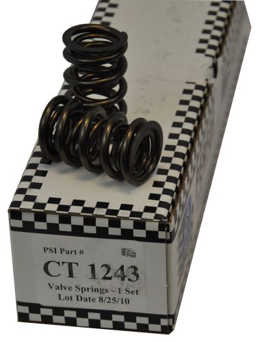 Psi ct1243 premium double roller valve springs 1.580&#034; .730&#034; lift new set of 16