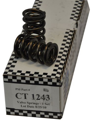 Psi ct1243 premium double roller valve springs 1.580" .730" lift new set of 16